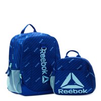 Reebok Детско Арден уникатен ранец на лаптоп, сет за ручек со 2 парчиња, сино сурфање