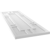 Ekena Millwork 15 W 72 H TRUE FIT PVC HASTINGS FIXED MONT SULTTERS, бело