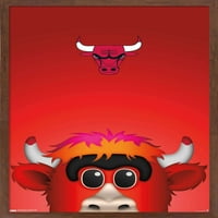 Чикаго Булс - С. Престон маскота Бени wallид постер, 14.725 22.375