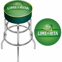 Bud Light Lime-A-Rita Padded Swivel Bar столче