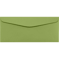 Luxpaper Редовни коверти, 70lb. Авокадо зелена, 1 2, пакет