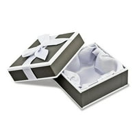 Primal Silver Silver Silver Silver Rhodium-позлатена шепа отпечатоци на држачот на пепел овален шкаф со ланец