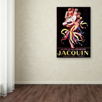 Трговска марка ликовна уметност 'jacquin 2' платно уметност од гроздобер колекција на јаболка