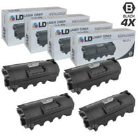 Компатибилни замени за Dell 331- Сет на црни ласерски касети за тонер за употреба во Dell Laser B5460DN и B5465DNF S