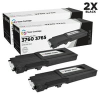 Производи компатибилни 331-8429, W8D сет на црни ласерски касети за тонер за употреба во C3760DN, C3760N и