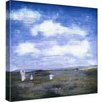 Слики, лебдат ветре I, 20x20, декоративна wallидна уметност на платно