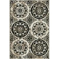 Loomaknoti Ohanzah Owena 2 '3' Grey Medallion indoor Accent incent