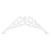 Ekena Millwork 48 W 22 H 1 P Pitch Carrillo Architectural Architectural PVC Gable Pediment