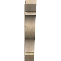 Ekena Millwork 6 W 32 D 36 H Funston Slat Rough Sawn Bracket, Douglas Fir