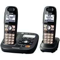 Panasonic KX-TG6592T Dect 6. Плус безжичен засилен телефонски систем со 2-HENDSET и KX-TGA659T DECT 6. Дополнителна