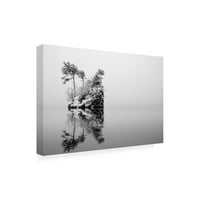 Ikuo iga 'Isle of Snowing Lake' Canvas Art