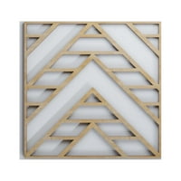Ekena Millwork 3 8 W 3 8 H 3 8 T Мал Gilcrest Декоративен фрагмент дрвени wallидни панели, бреза