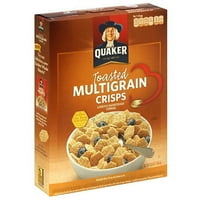 Quaker toasted Multigrain Crisps житни култури, 12. мл