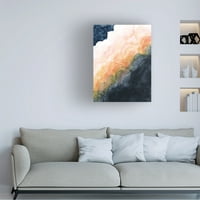 Грејс Поп „Зајдисонце бура II“ платно уметност
