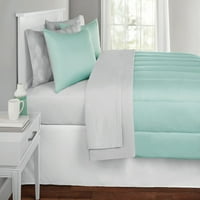 Главни кревети со цврста боја во торба за координација на постелнината, нане, полна