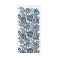 Трговска марка ликовна уметност 'мраз сина ботаничка i' платно уметност од Мелиса Ванг