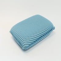 Splash Home Softee Не -лизгачки перница за бања за када со силни чаши за вшмукување - Тел