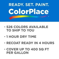 Класична боја на куќи во боја, боја на Совет, сатен, галон