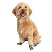 Правда миленичиња камо печатени чорапи за кучиња, зелено камо, xsmall мал