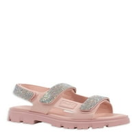 Mudd Girls Gizel Eva Cunky Sandals со rhinestone