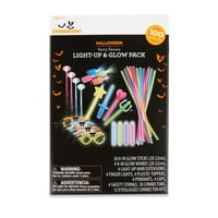 Ноќта на вештерките 0,8lb Light-up & Glow Child and Teen Unise Party Favors, 6 *1.5 *9