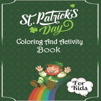 Книга за боење и активност на Денот на Свети Патрик за деца: хартија