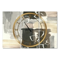 ДизајнАрт „Глам танцувачки облик јас“ модерен wallиден часовник