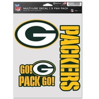 Triple Decal на Green Bay Packers Prime 5 7,75